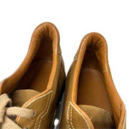 HERMES Quick Leather Sneakers Caramel Size EU 40