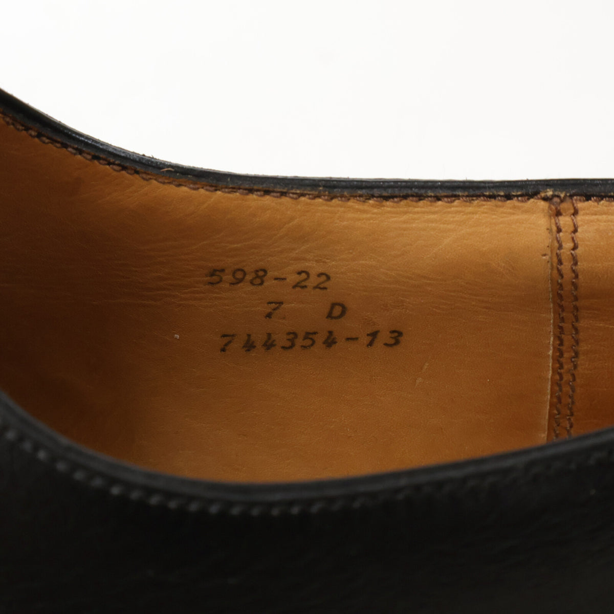 J.M. WESTON 598 Half-Hunt Derby Leather Sneakers Size 7D