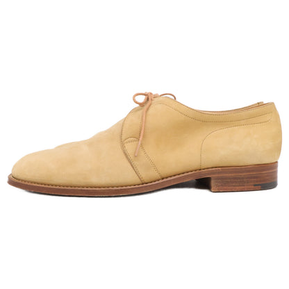 JOHNLOBB ORION Nubuck Leather Dress Shoes Beige Size 7