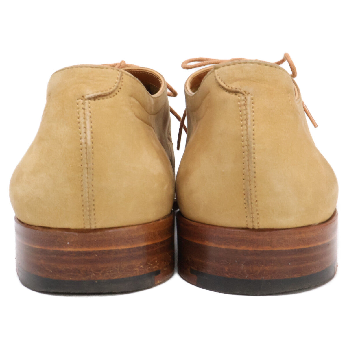 JOHNLOBB ORION Nubuck Leather Dress Shoes Beige Size 7