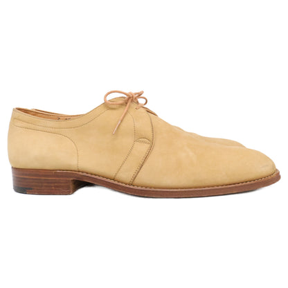 JOHNLOBB ORION Nubuck Leather Dress Shoes Beige Size 7