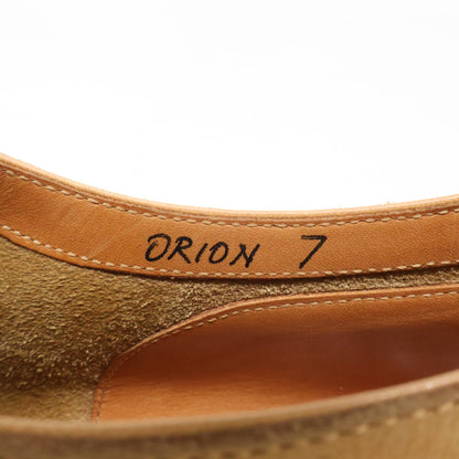 JOHNLOBB ORION Nubuck Leather Dress Shoes Beige Size 7