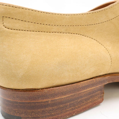 JOHNLOBB ORION Nubuck Leather Dress Shoes Beige Size 7