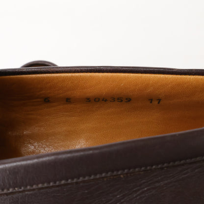 J.M. WESTON 180 Signature Leather Loafers Size 6E