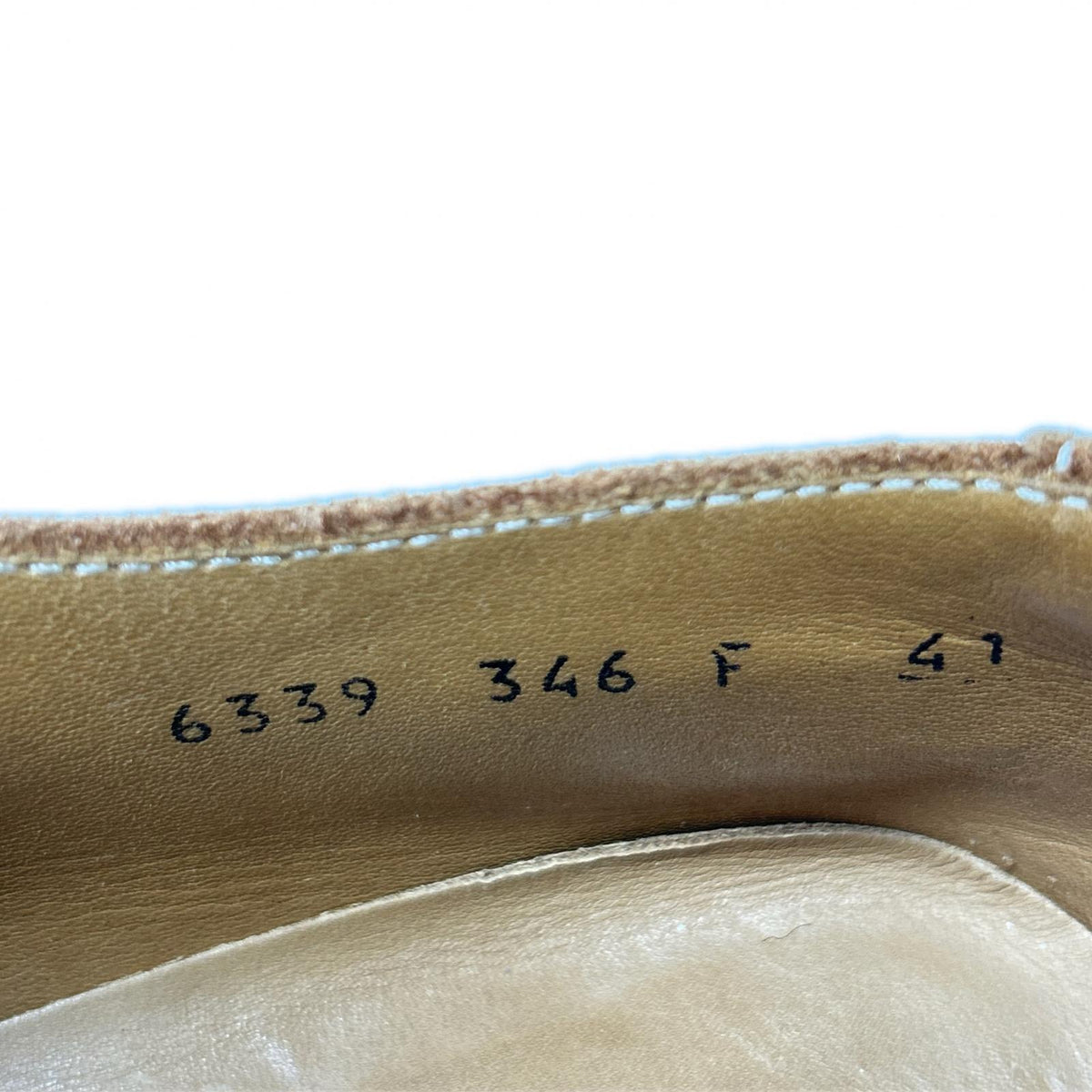 Lucknow CHAUSSEUR Suede Straight Tip EU 41 Sneakers Size EU 41