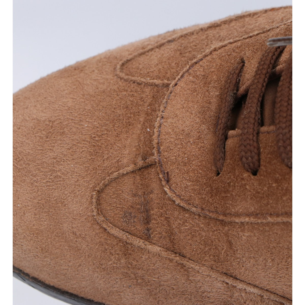 SalvatoreFerragamo Suede Low Cut Sneakers Brown Size 7