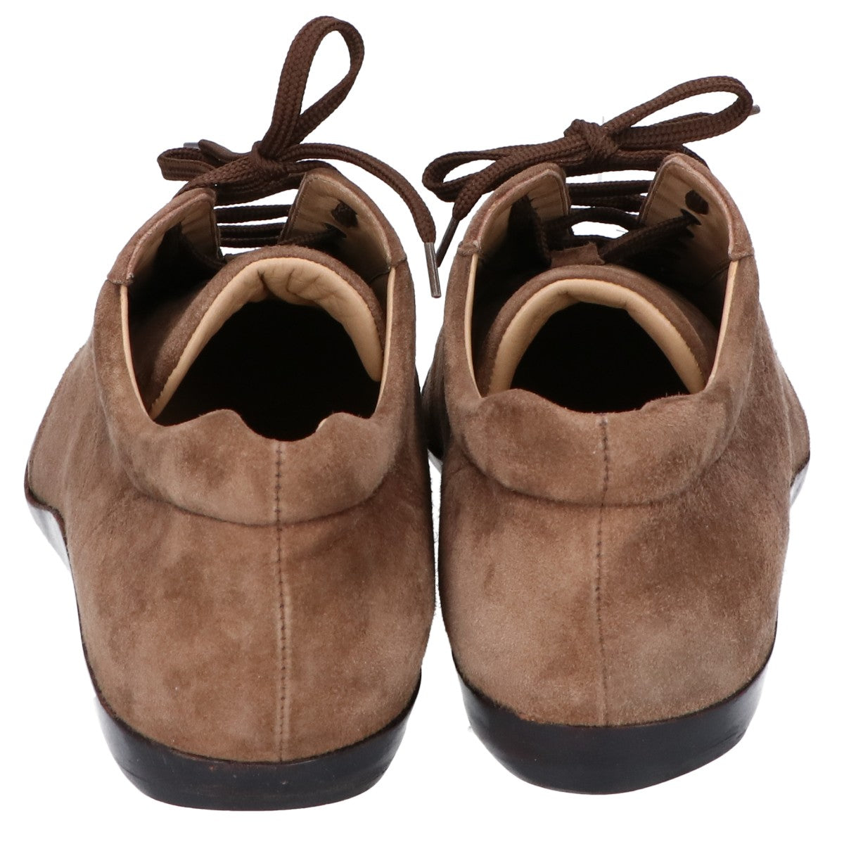 SalvatoreFerragamo Suede Low Cut Sneakers Brown Size 7