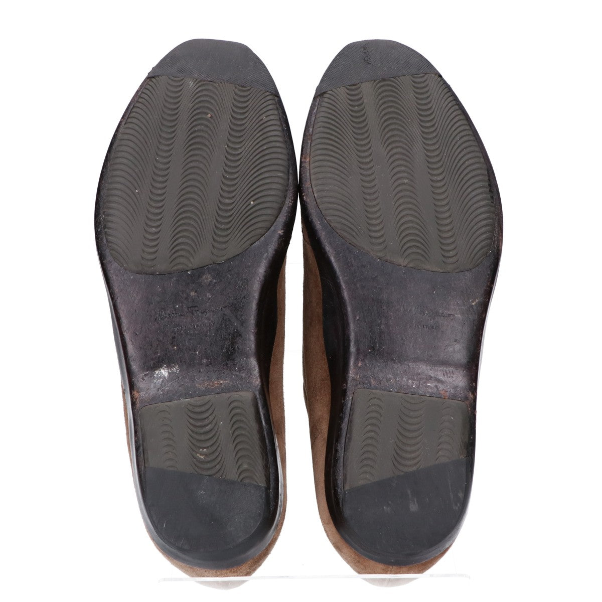 SalvatoreFerragamo Suede Low Cut Sneakers Brown Size 7