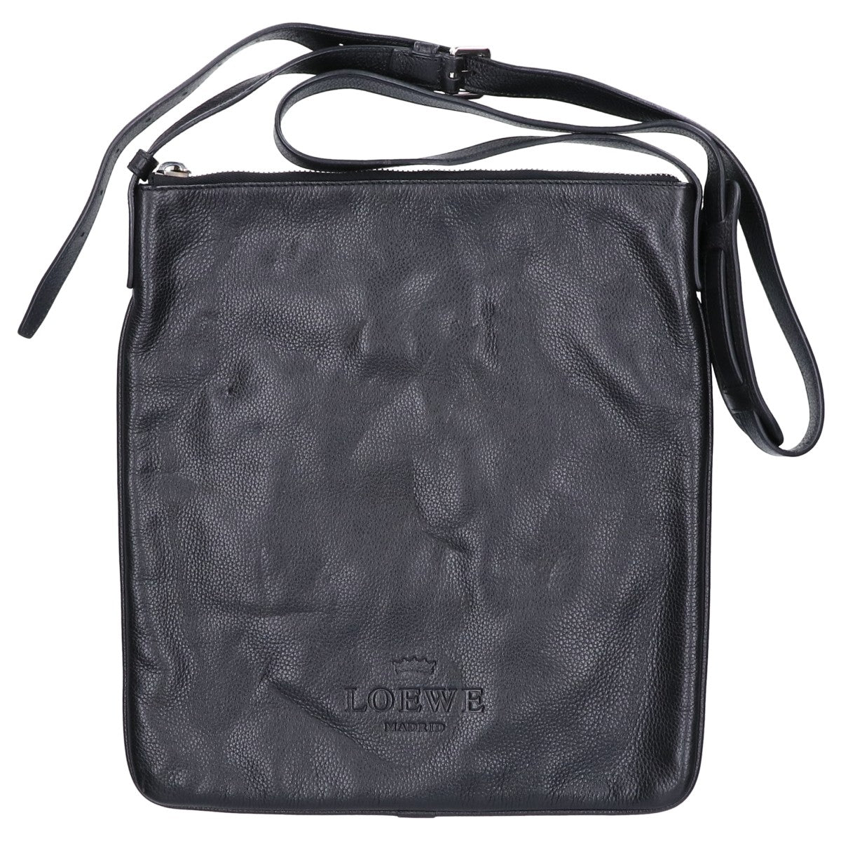 LOEWE Leather Logo Embossed Heritage ONE SIZE Shoulder Bag Size ONE SIZE