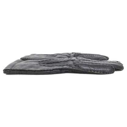 CELINE HOMME Leather Gloves Black