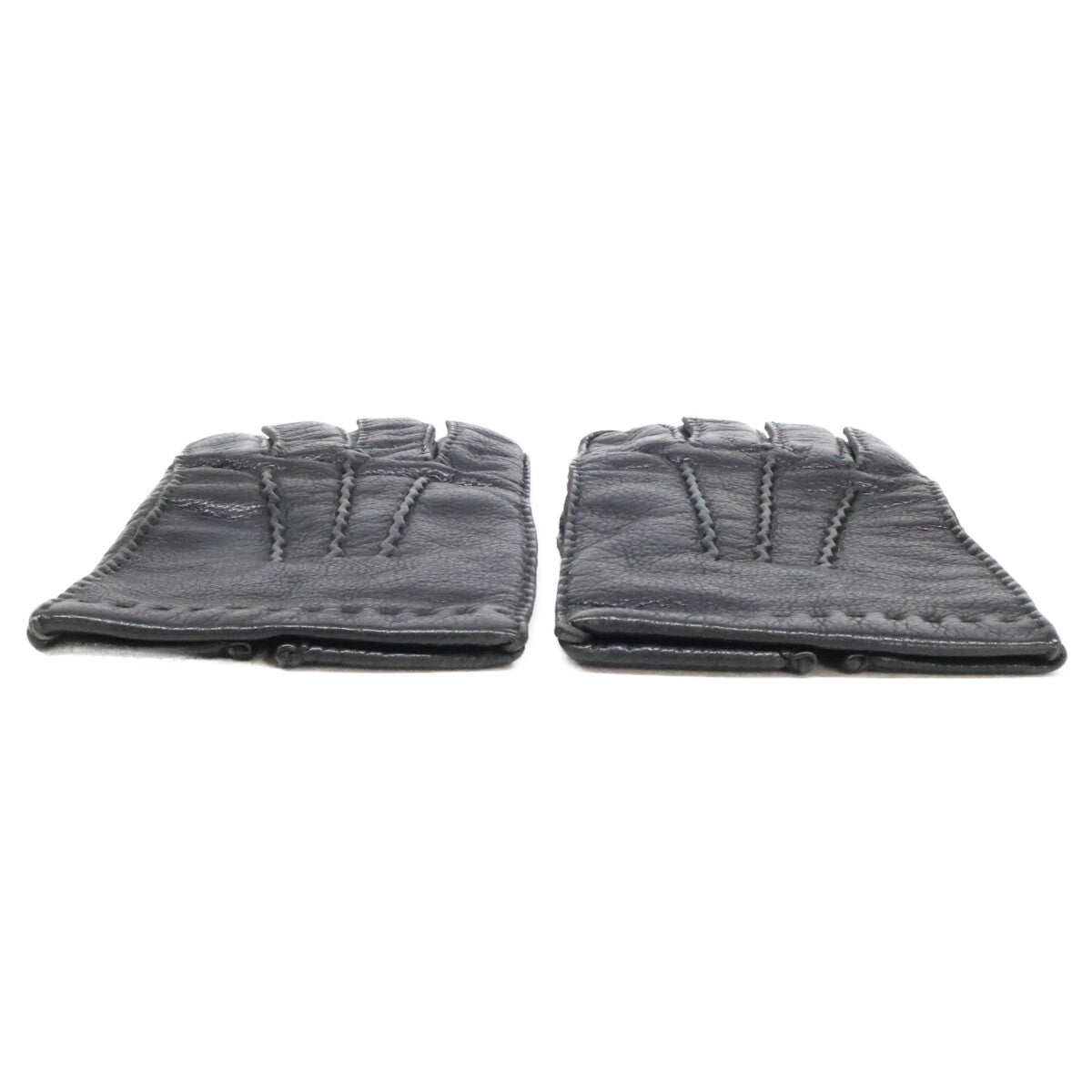 CELINE HOMME Leather Gloves Black