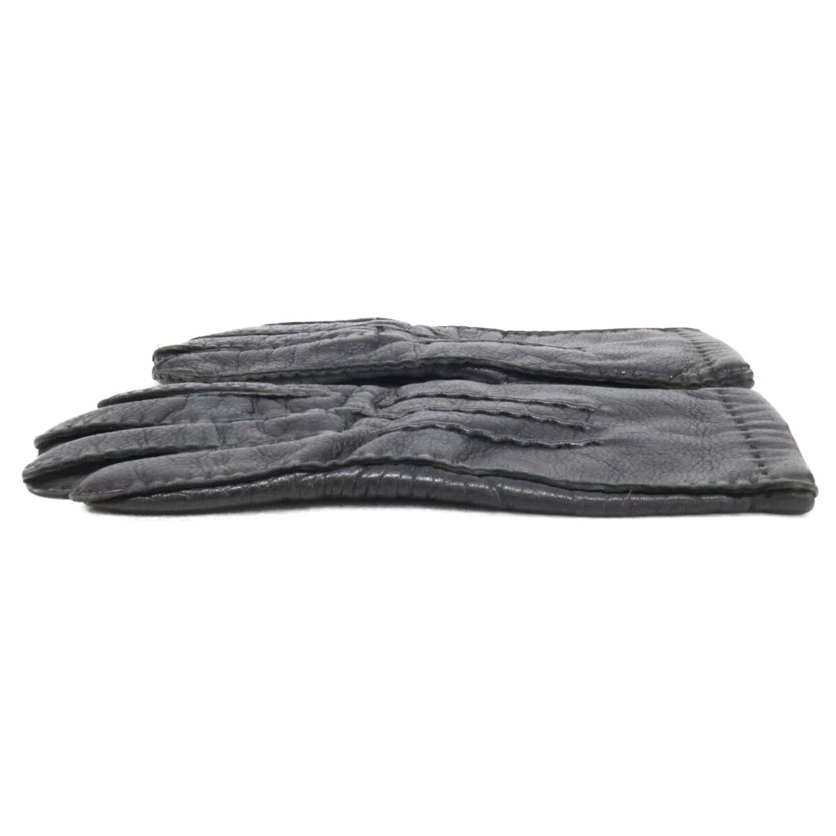 CELINE HOMME Leather Gloves Black