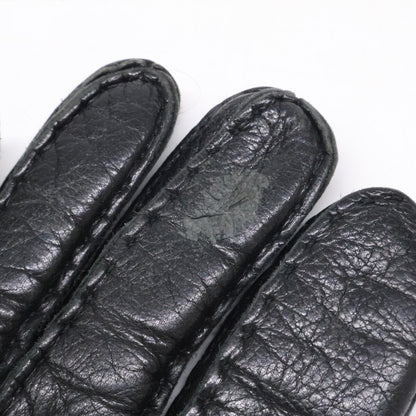 CELINE HOMME Leather Gloves Black