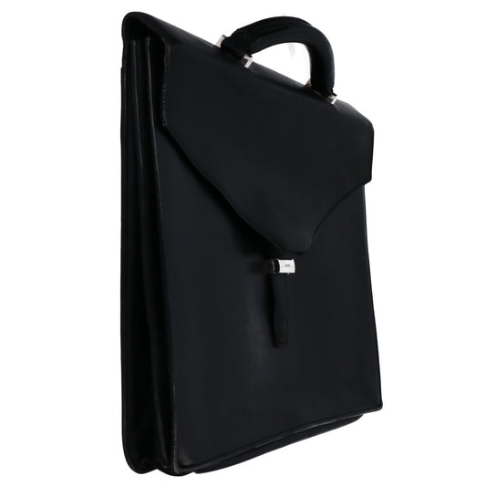 LOEWE Anagram Leather Flap Bag Black ONE SIZE Size ONE SIZE