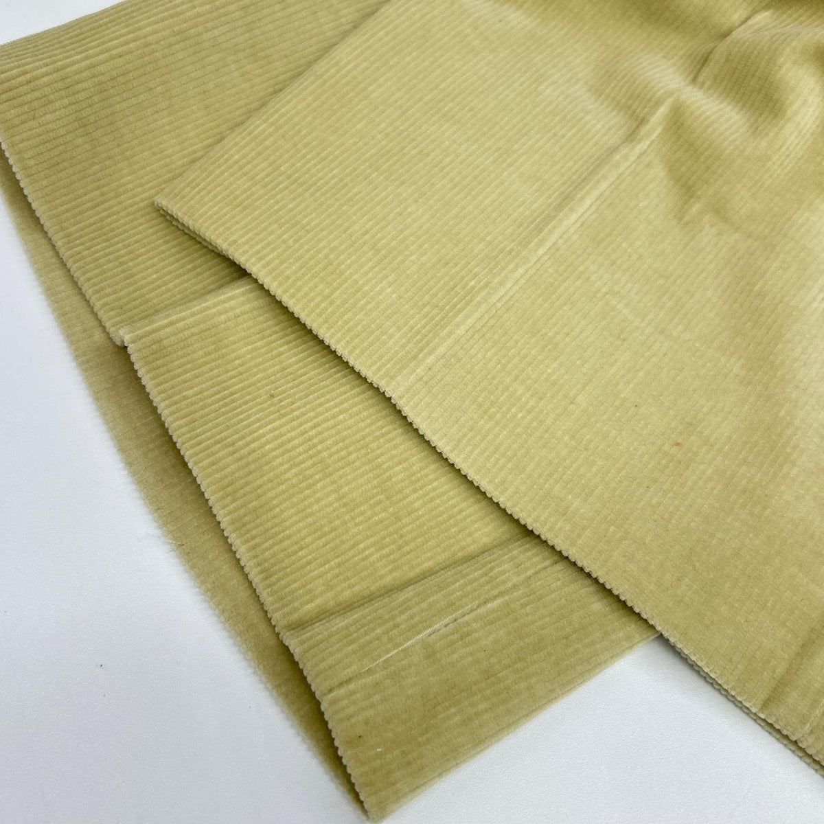 HERMES Beige Cotton Blend Corduroy Pants Size 50