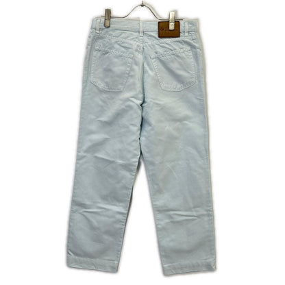 Loro Piana Blue Linen Cotton Pants Size 32