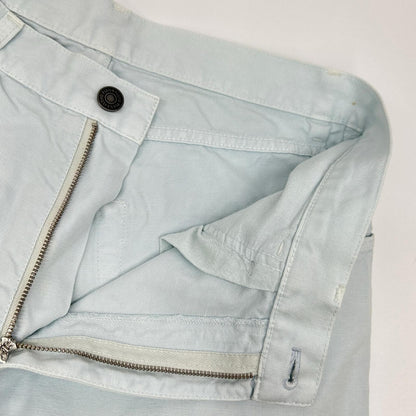 Loro Piana Blue Linen Cotton Pants Size 32