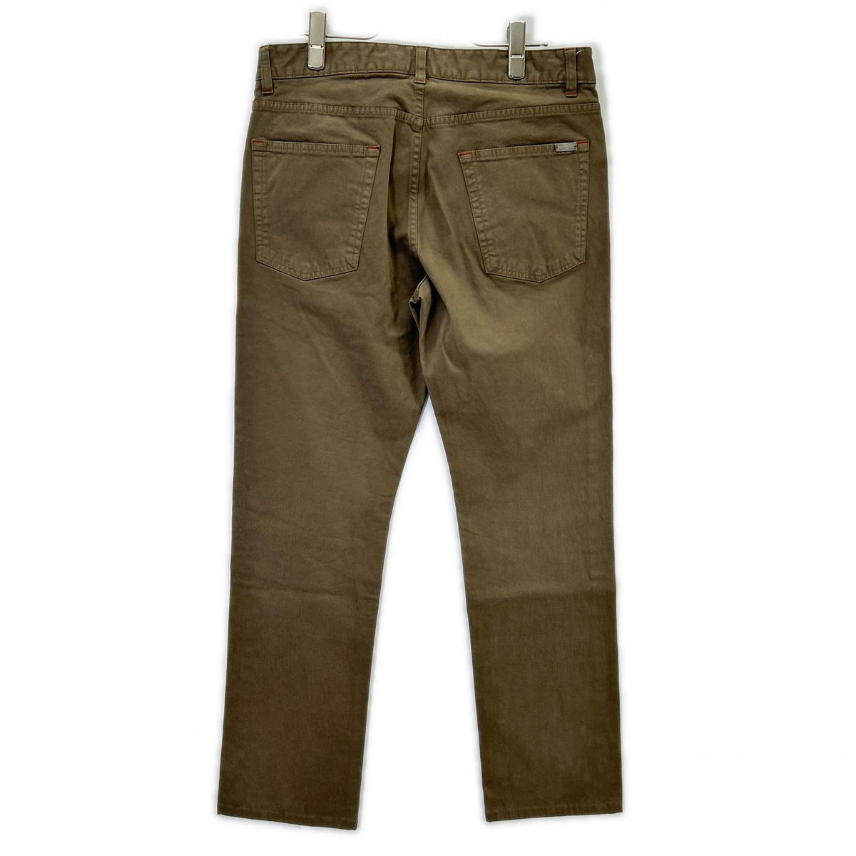 Loro Piana FAE0472 Khaki Cotton Blend Chinos Size 32