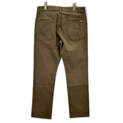 Loro Piana FAE0472 Khaki Cotton Blend Chinos Size 32