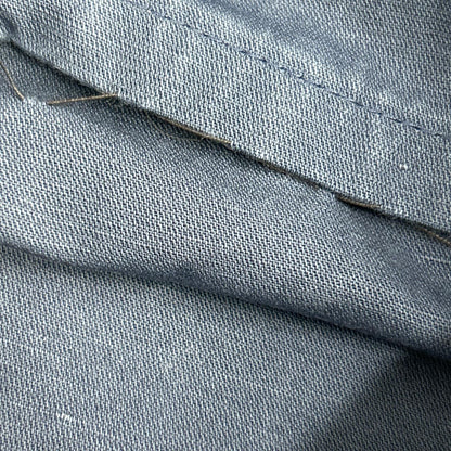 Loro Piana Navy Linen Cotton Pants Size 32
