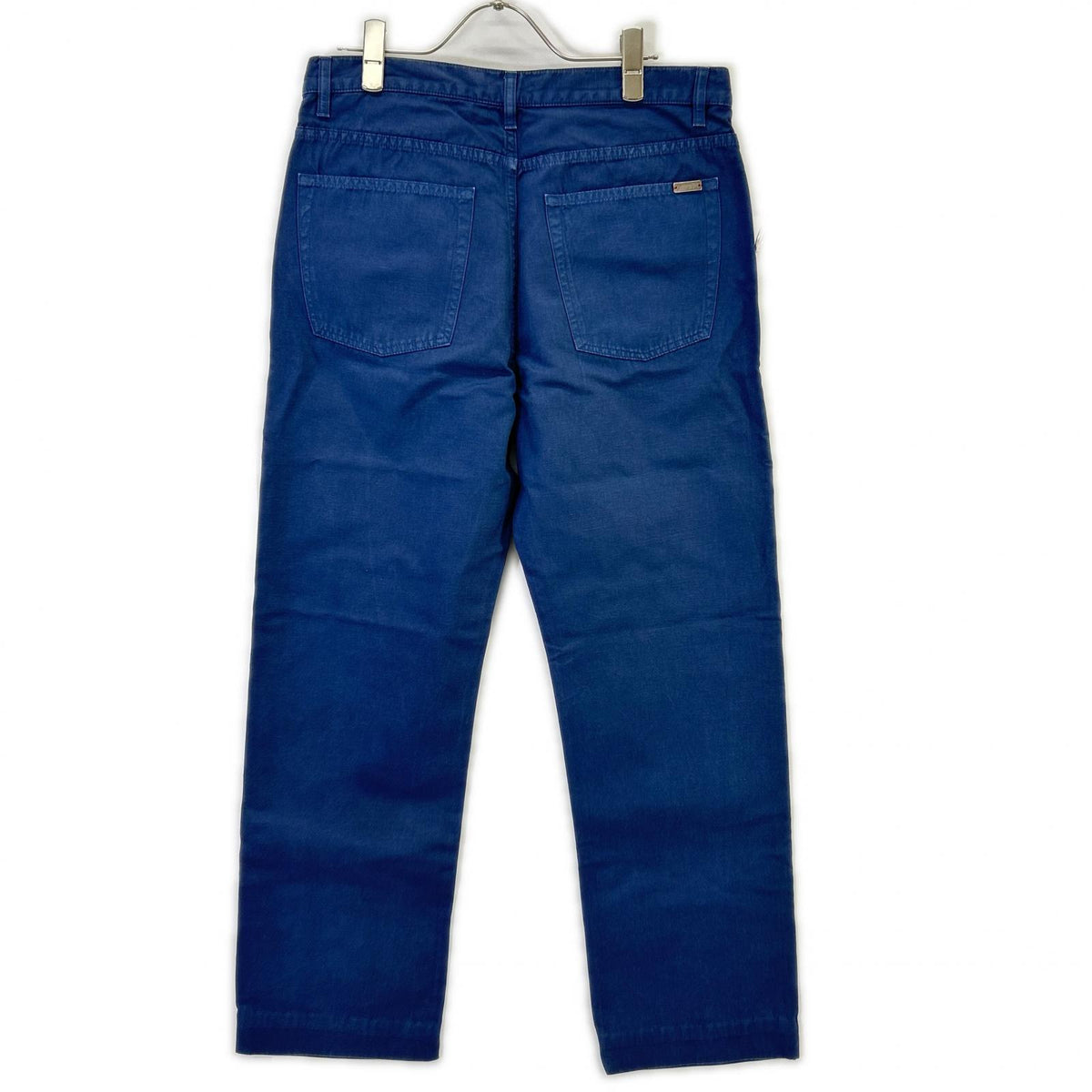 Loro Piana Navy Linen Cotton Pants Size 32