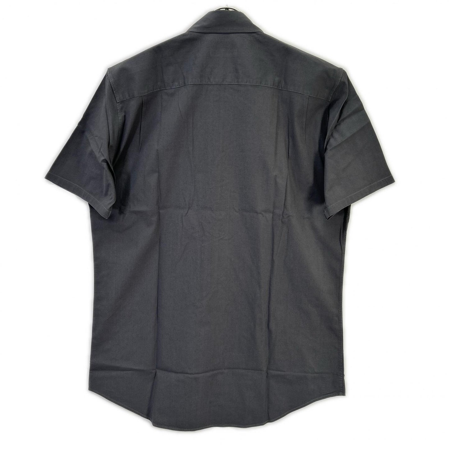 DKNY Green Cotton Short Sleeve Shirt Size 48
