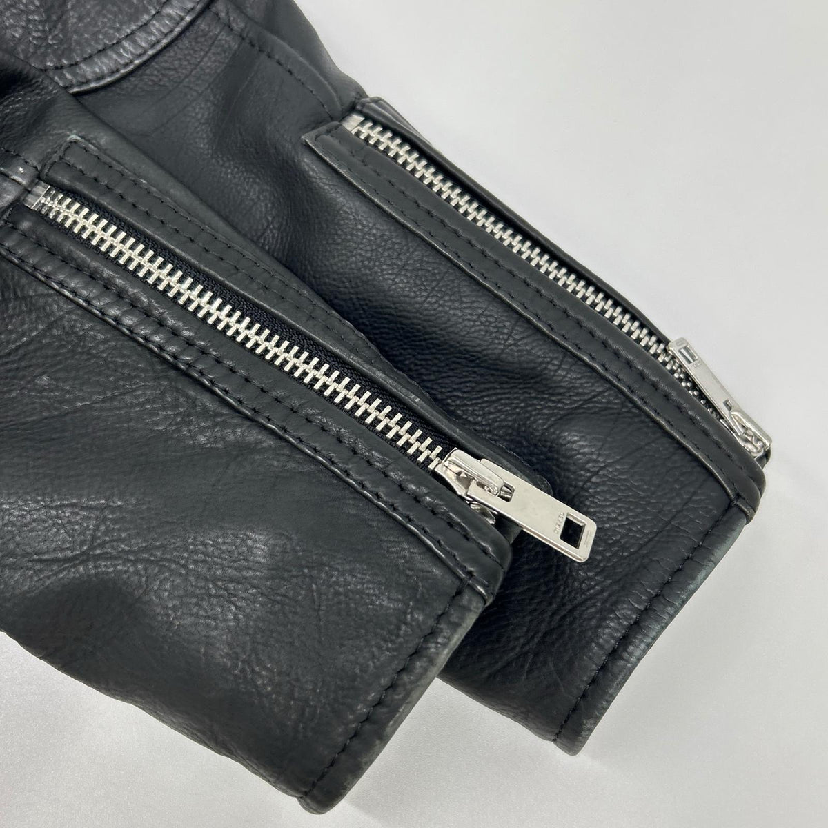 DIESEL Black Limited Edition Double Rider Jacket Size M