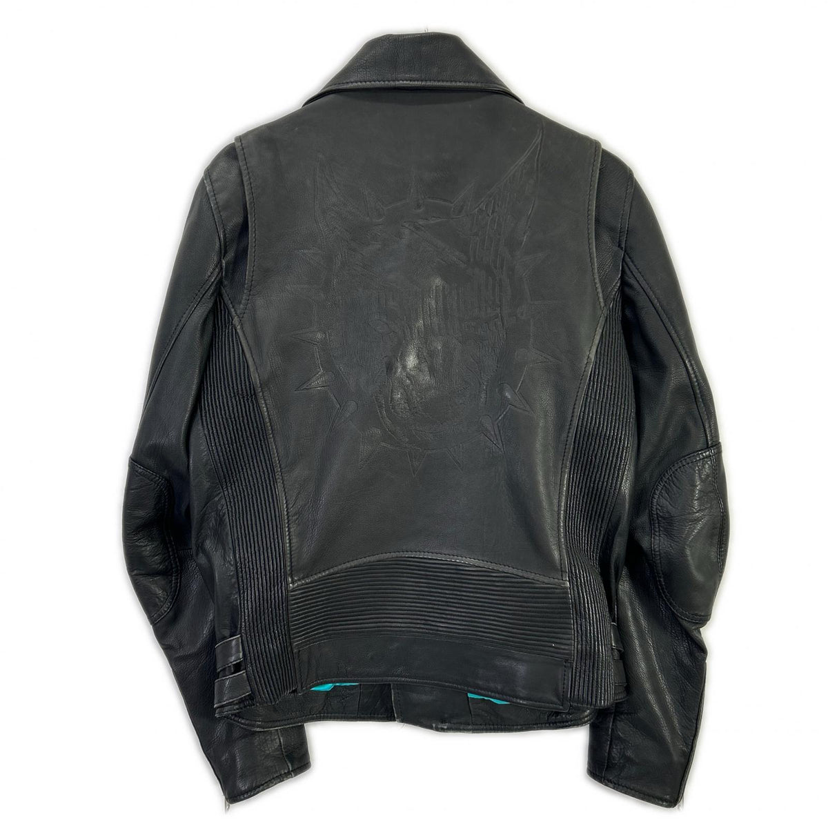 DIESEL Black Limited Edition Double Rider Jacket Size M