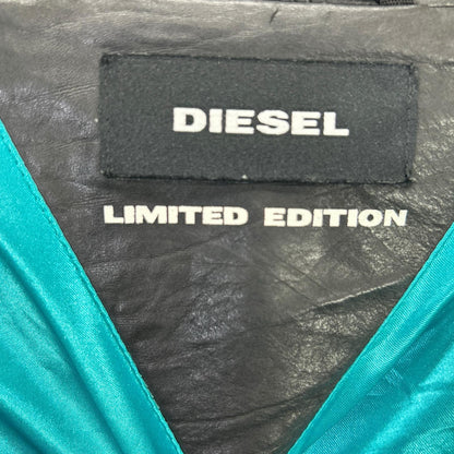 DIESEL Black Limited Edition Double Rider Jacket Size M