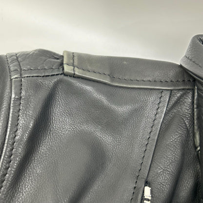 DIESEL Black Limited Edition Double Rider Jacket Size M