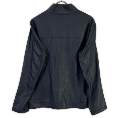 Carlo Carmagnini Black Suede Blouson Jacket Size 46