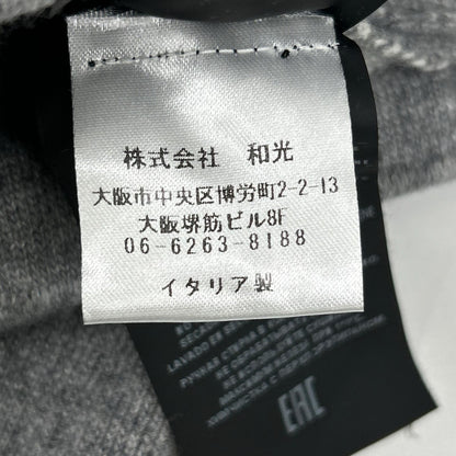 P.M.D.S. Grey Wool Cashmere Line Joggers Size S