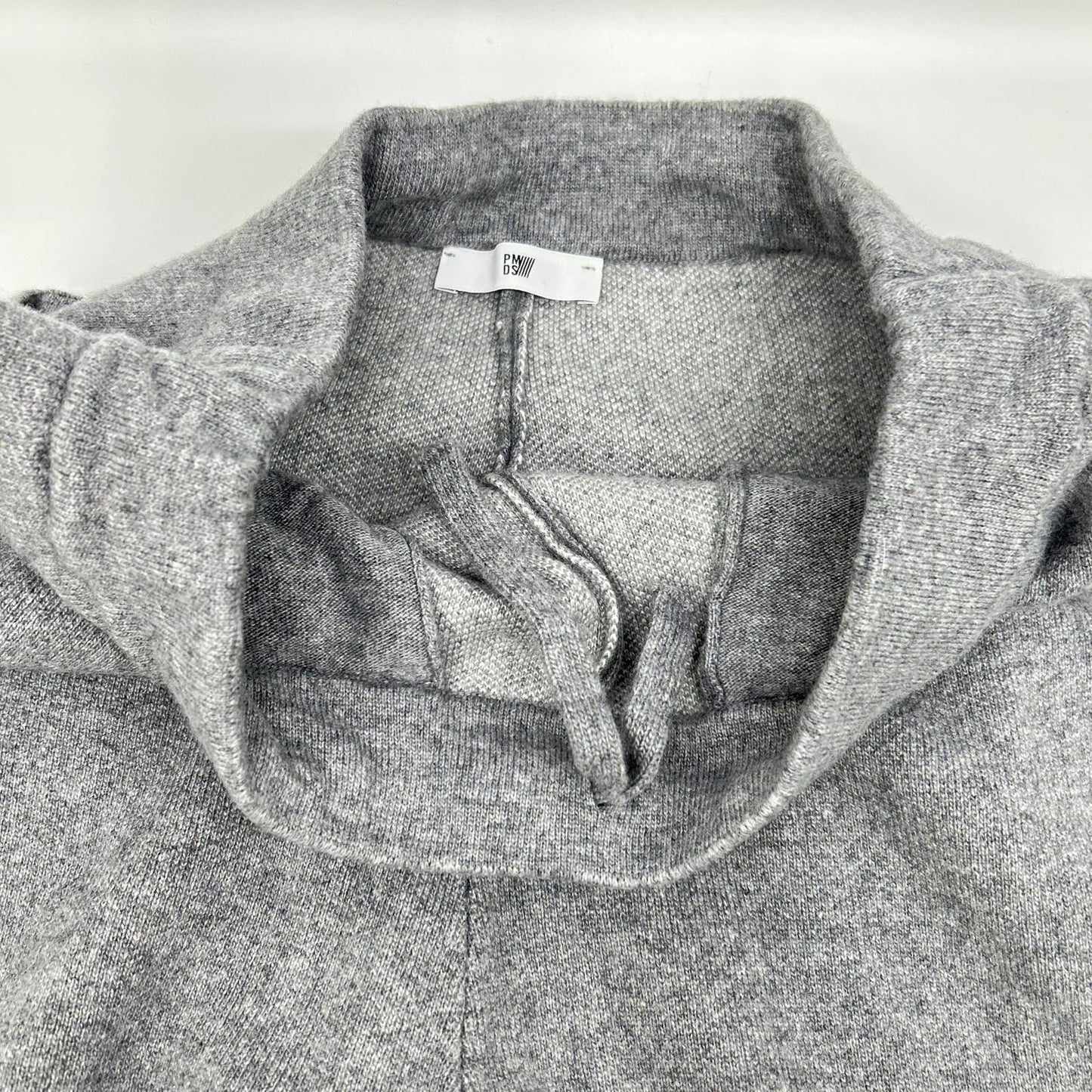 P.M.D.S. Grey Wool Cashmere Line Joggers Size S