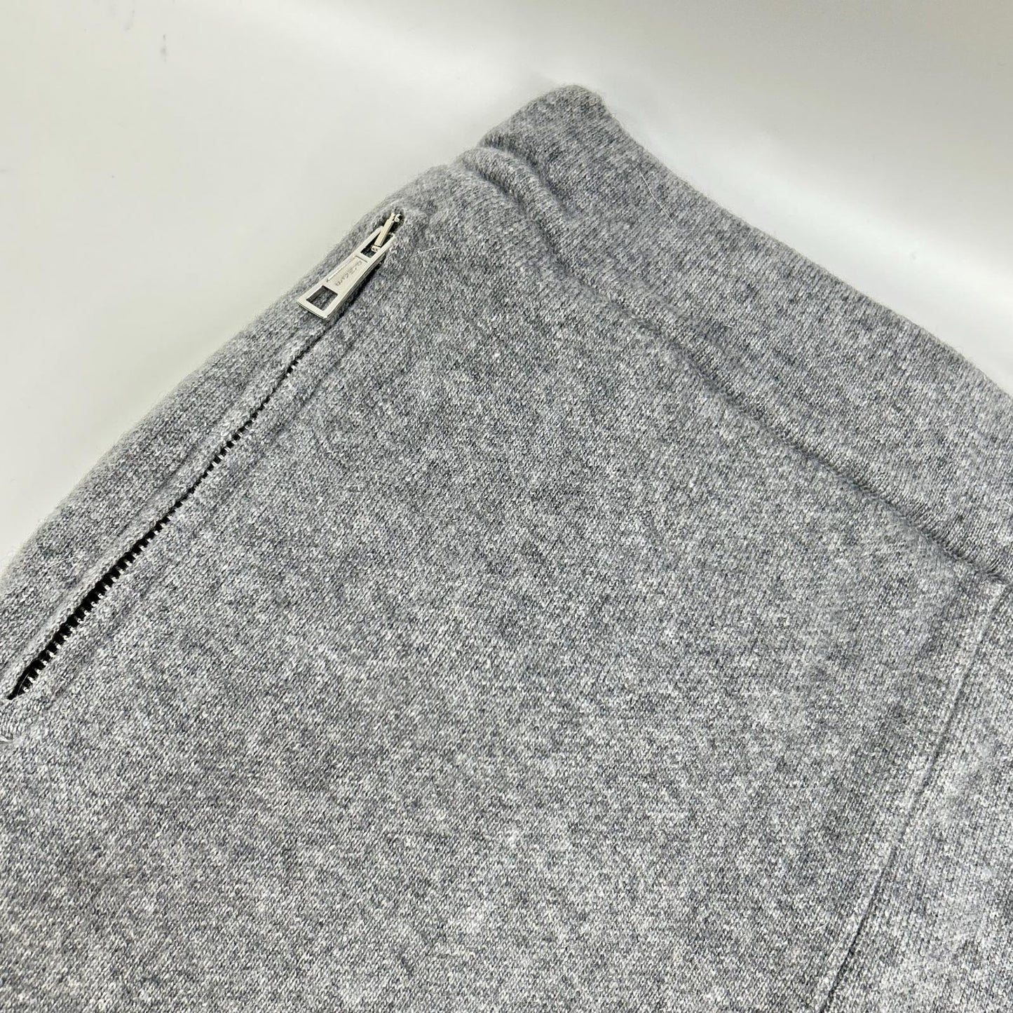 P.M.D.S. Grey Wool Cashmere Line Joggers Size S