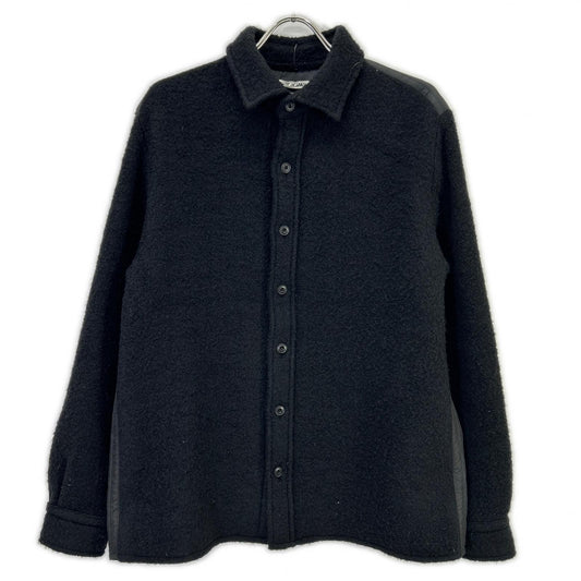 destin Black Wool Nylon Boa Jacket Size S