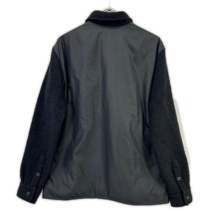 destin Black Wool Nylon Boa Jacket Size S