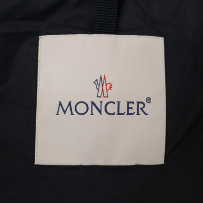 MONCLER Vern Layered Tailored Hooded Down Jacket Navy Size 3
