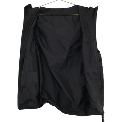 MONCLER 24' MORETAN Nylon Hooded Vest Black Size 3