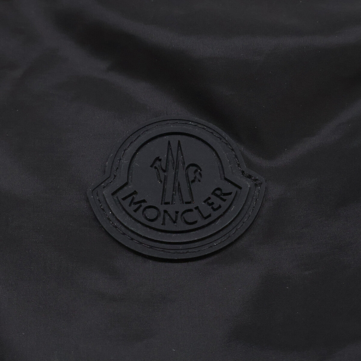 MONCLER 24' MORETAN Nylon Hooded Vest Black Size 3
