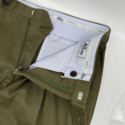Rota Khaki Cotton Tapered Pants Size 48