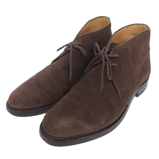 Crockett&Jones Chertsey Suede Boots Dark Brown Size 5