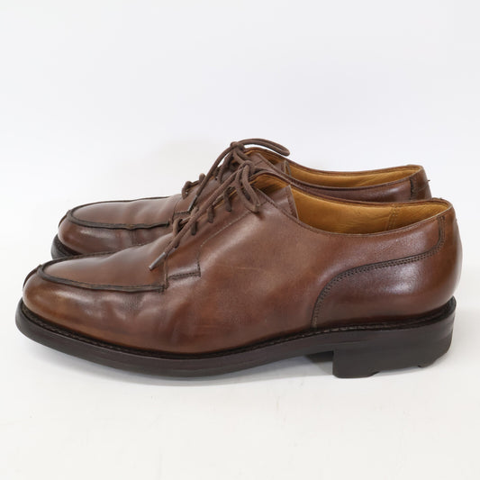 Crockett&Jones Moreton U-Tip Shoes Brown Sneakers Size 6E