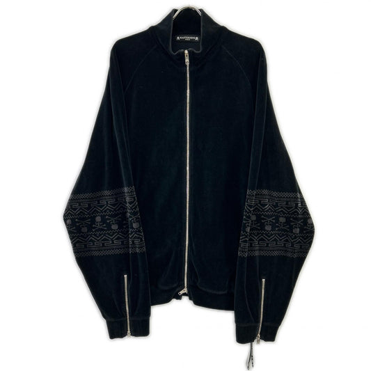 Mastermind Japan XL 22SS Velour Hoodie Black Size XL