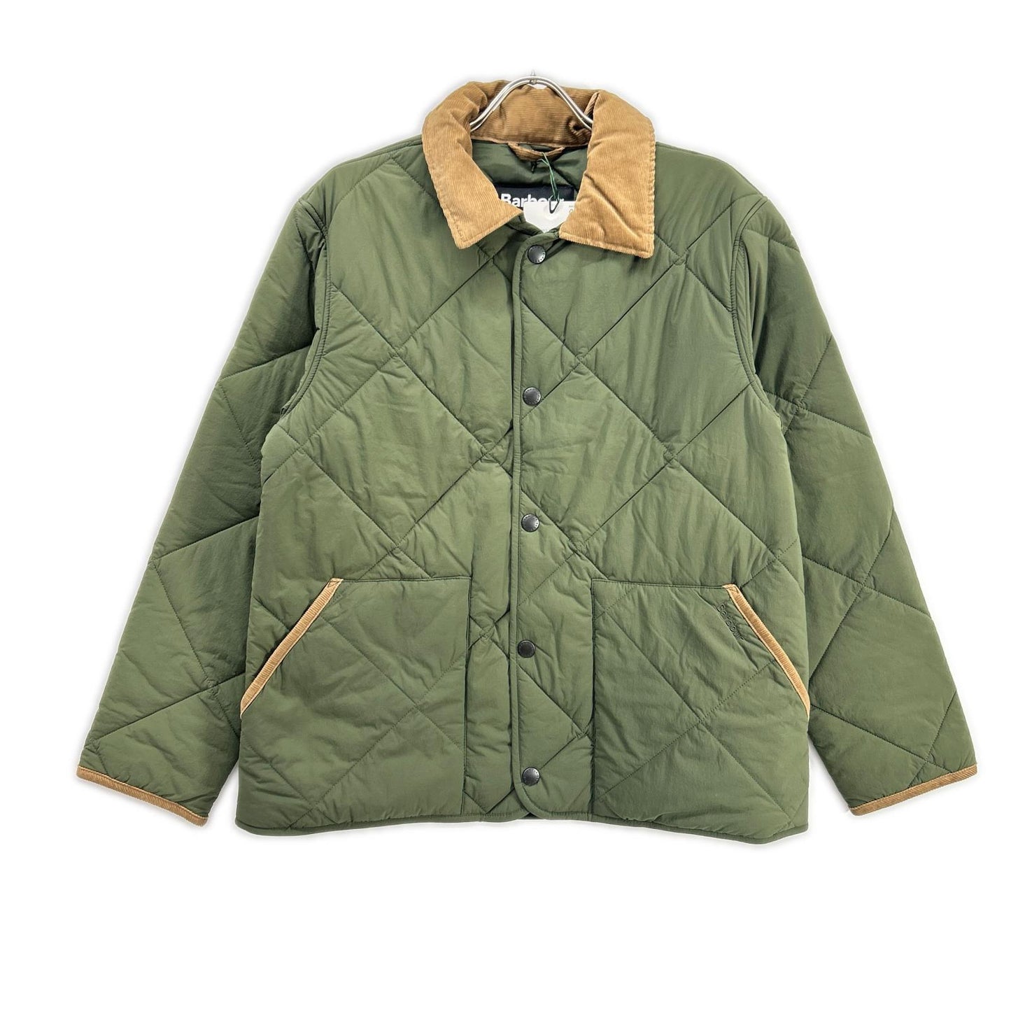 Barbour Modified Short Liddesdale Jacket Olive Size 38