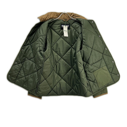 Barbour Modified Short Liddesdale Jacket Olive Size 38