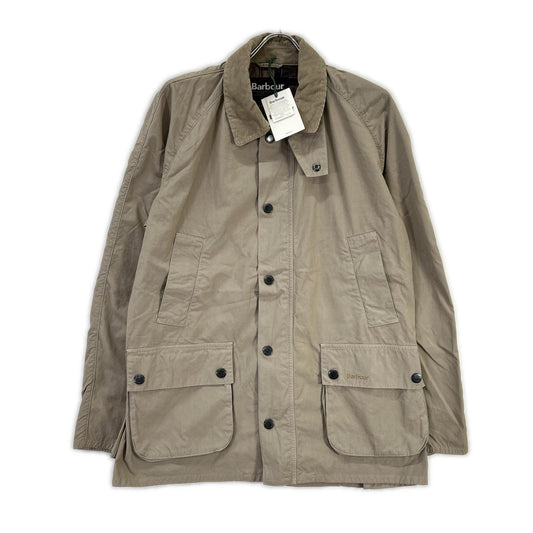 Barbour Ashby Casual Corduroy Collar Jacket Beige Size M