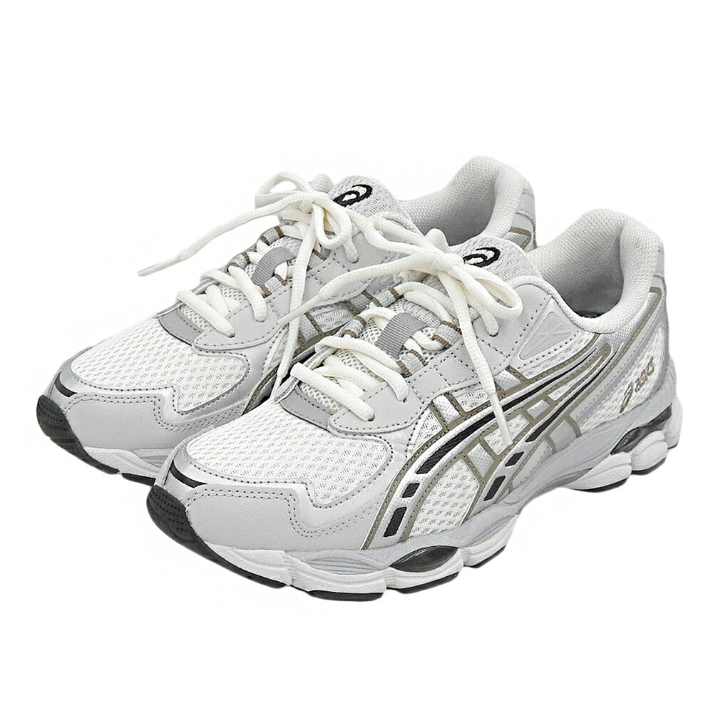 asics GEL-NYC 2055 Mesh Sneakers Cream/Silver Size 25