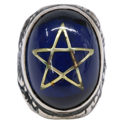 ALEX STREETER Angel Heart Silver Ring ONE SIZE Size ONE SIZE