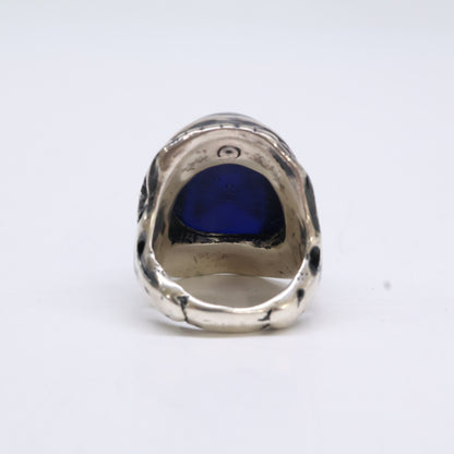 ALEX STREETER Angel Heart Silver Ring ONE SIZE Size ONE SIZE