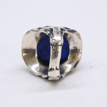 ALEX STREETER Angel Heart Silver Ring ONE SIZE Size ONE SIZE
